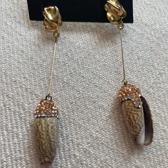 Seashell earrings - Picture 2 of 4